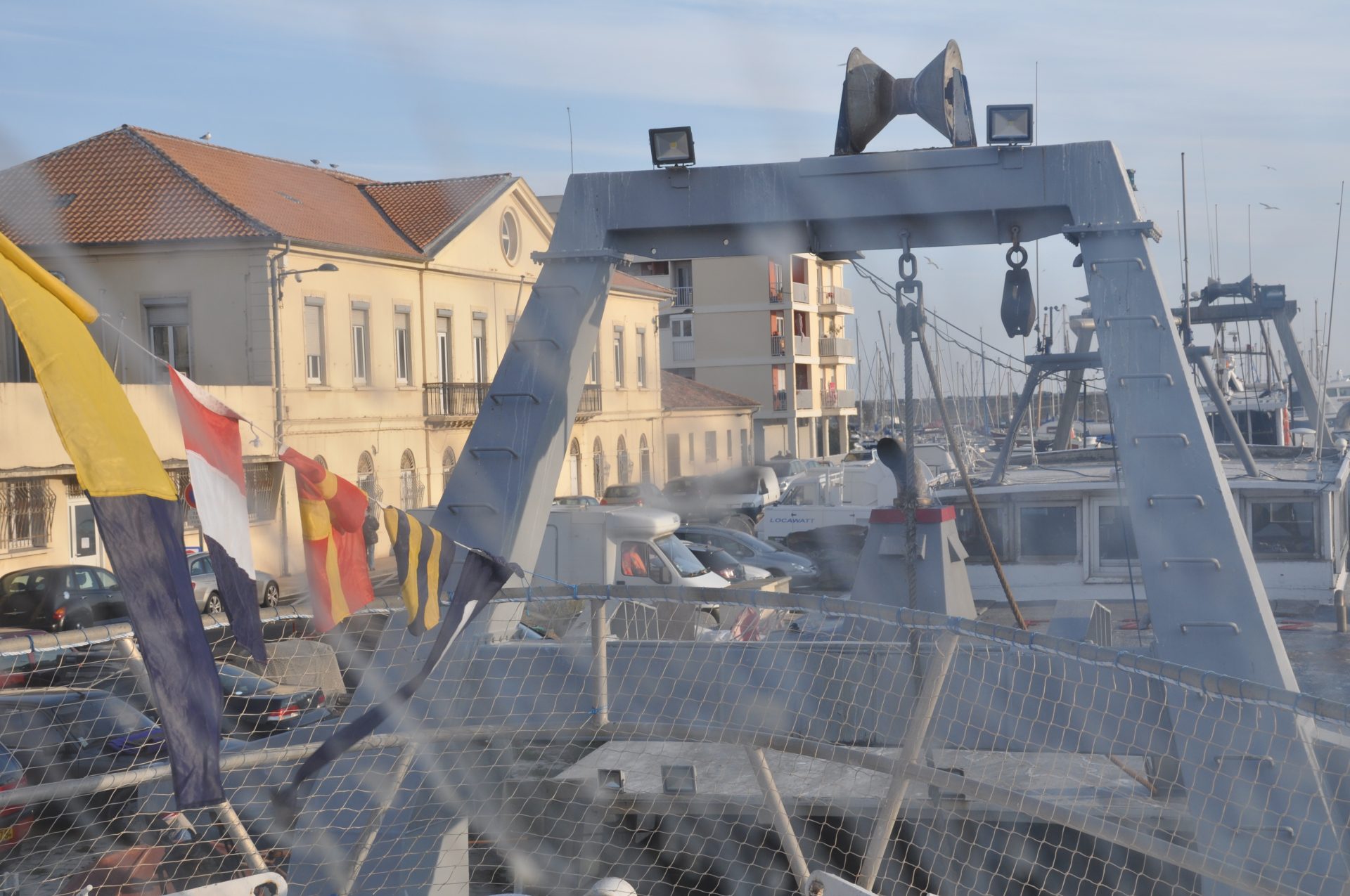 visite chalutier Louis Nocca Sète