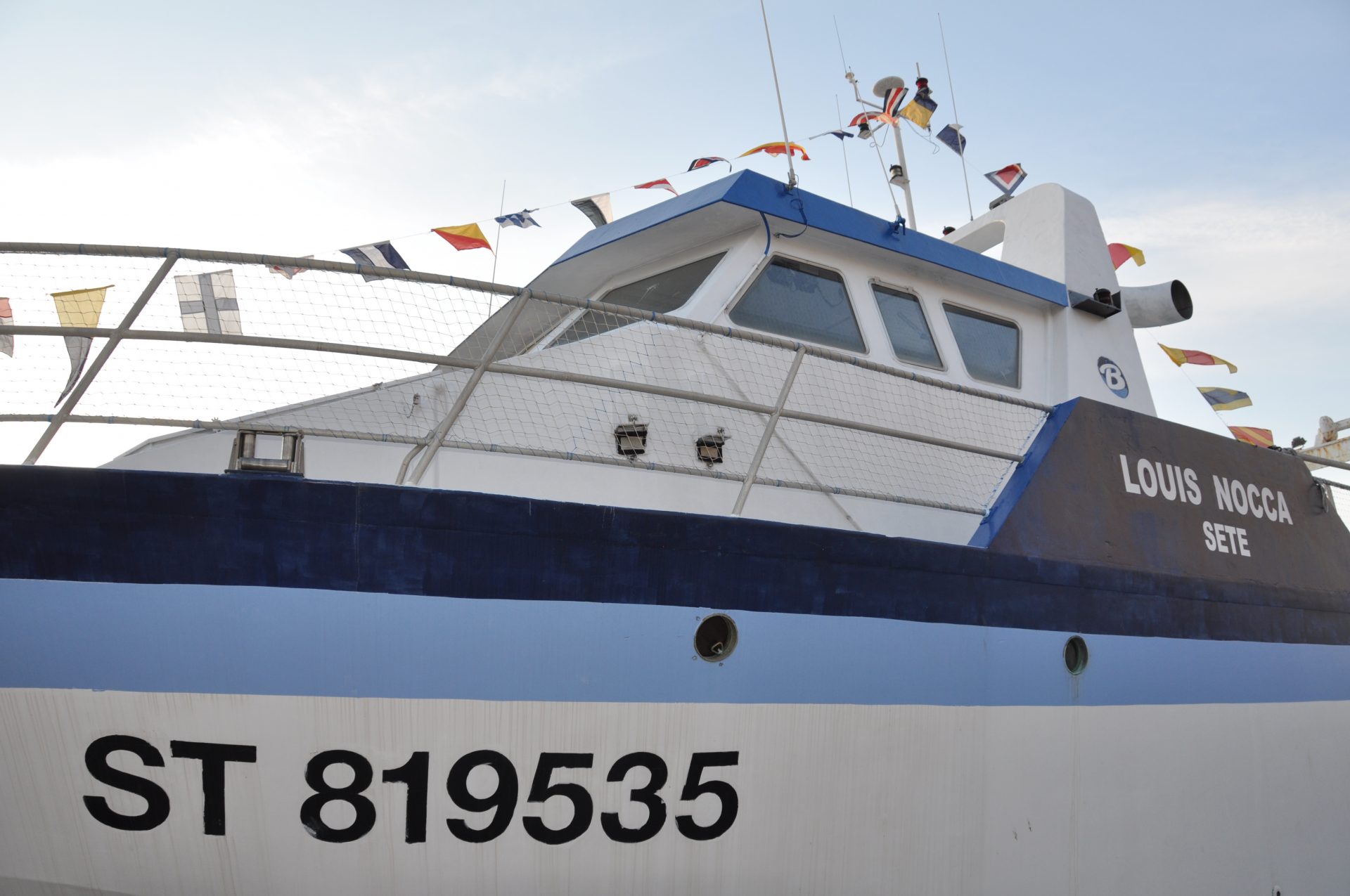 visite chalutier Louis Nocca Sète