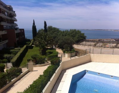 T2 plage, piscine, parking