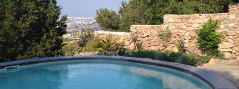 piscine maison d'hôtes Sète