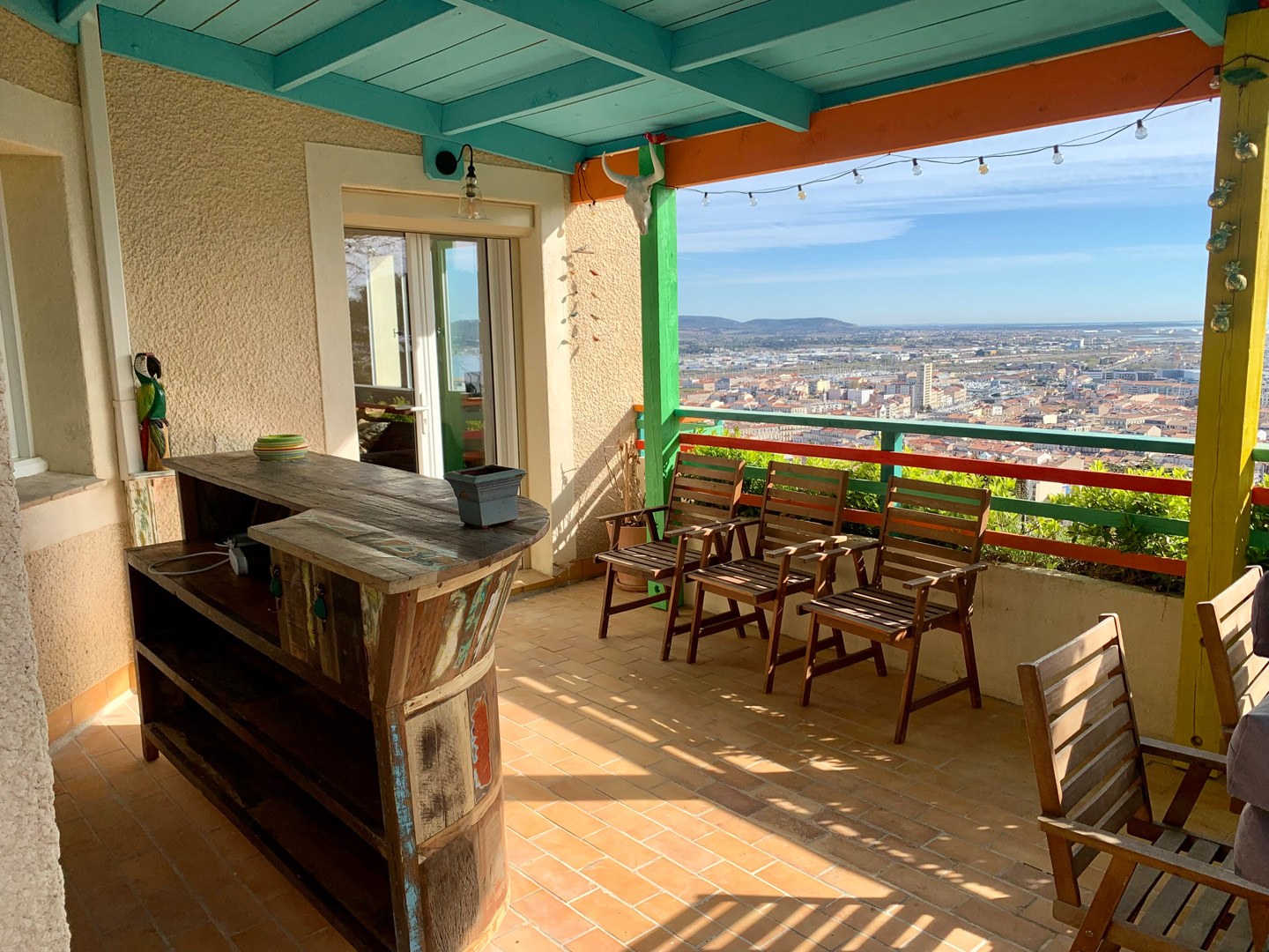 Maison St Clair côté ville « Escondida »