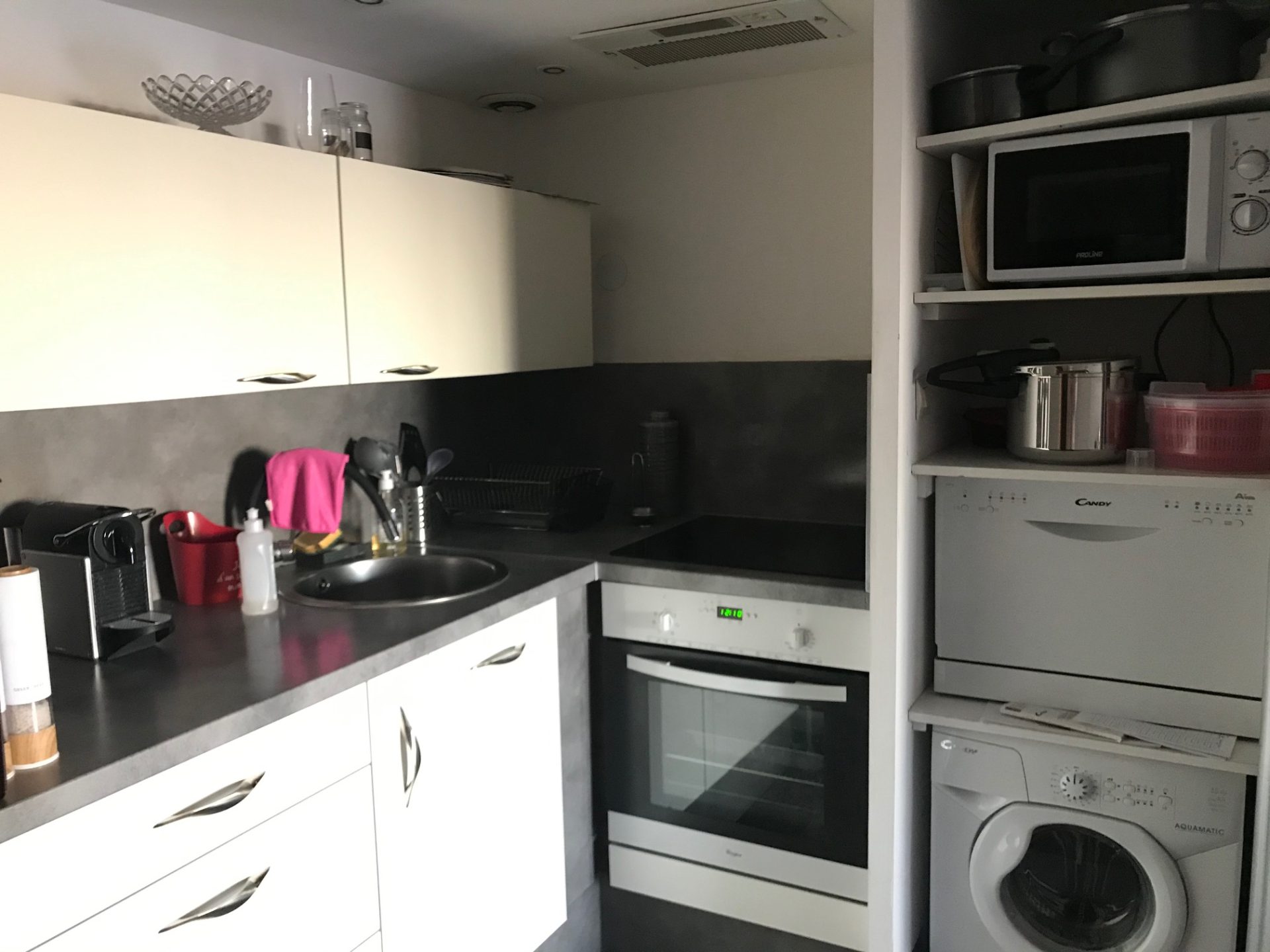 T2 piscine, clim, parking