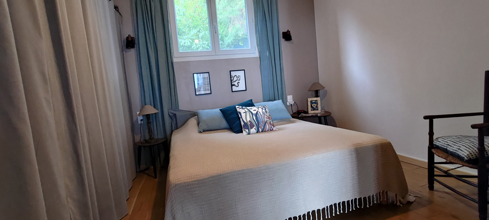 T3 Quartier Haut vue mer clim garage