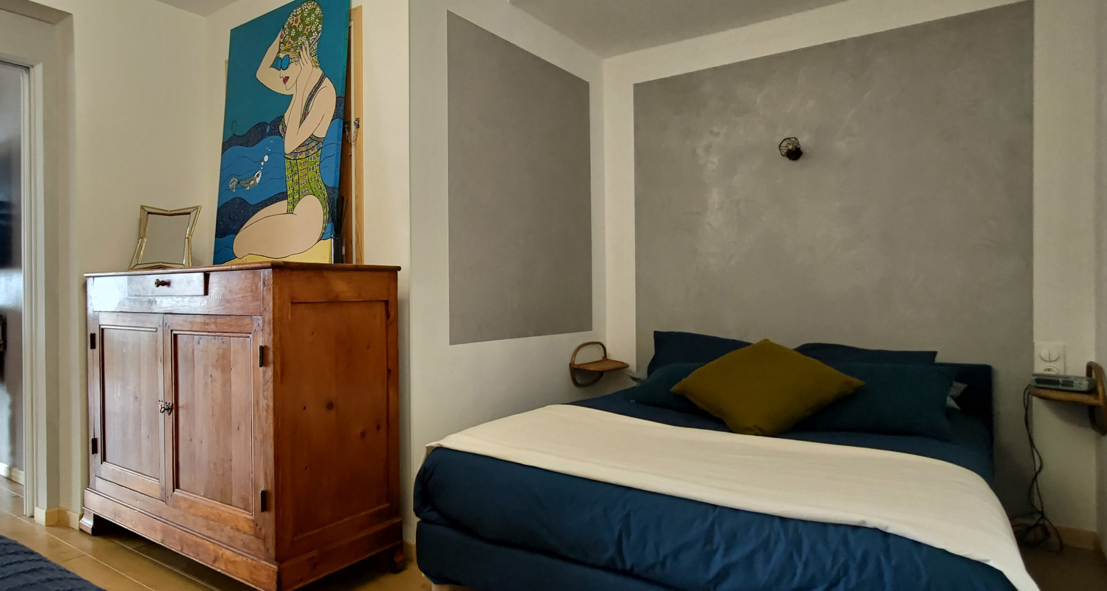 T3 Quartier Haut vue mer clim garage