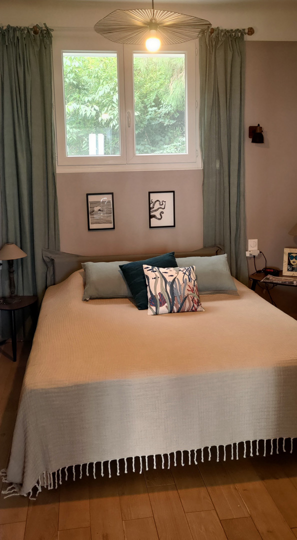 T3 Quartier Haut vue mer clim garage