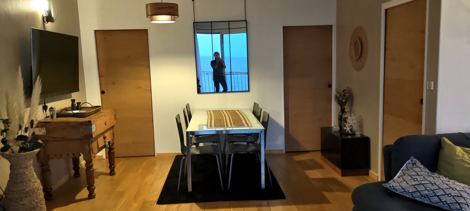 T3 Quartier Haut vue mer clim garage