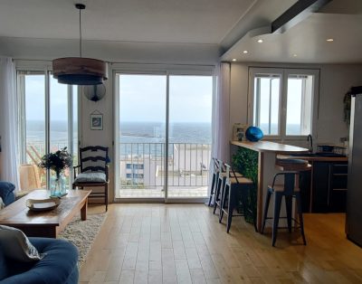 T3 Quartier Haut vue mer clim garage