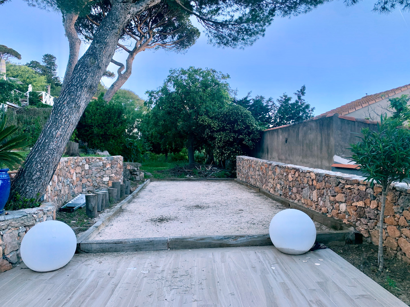 Villa piscine Saint Clair Sémaphore vue ville et mer