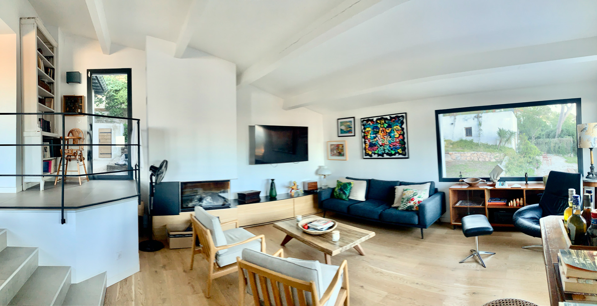 Villa piscine Saint Clair Sémaphore vue ville et mer