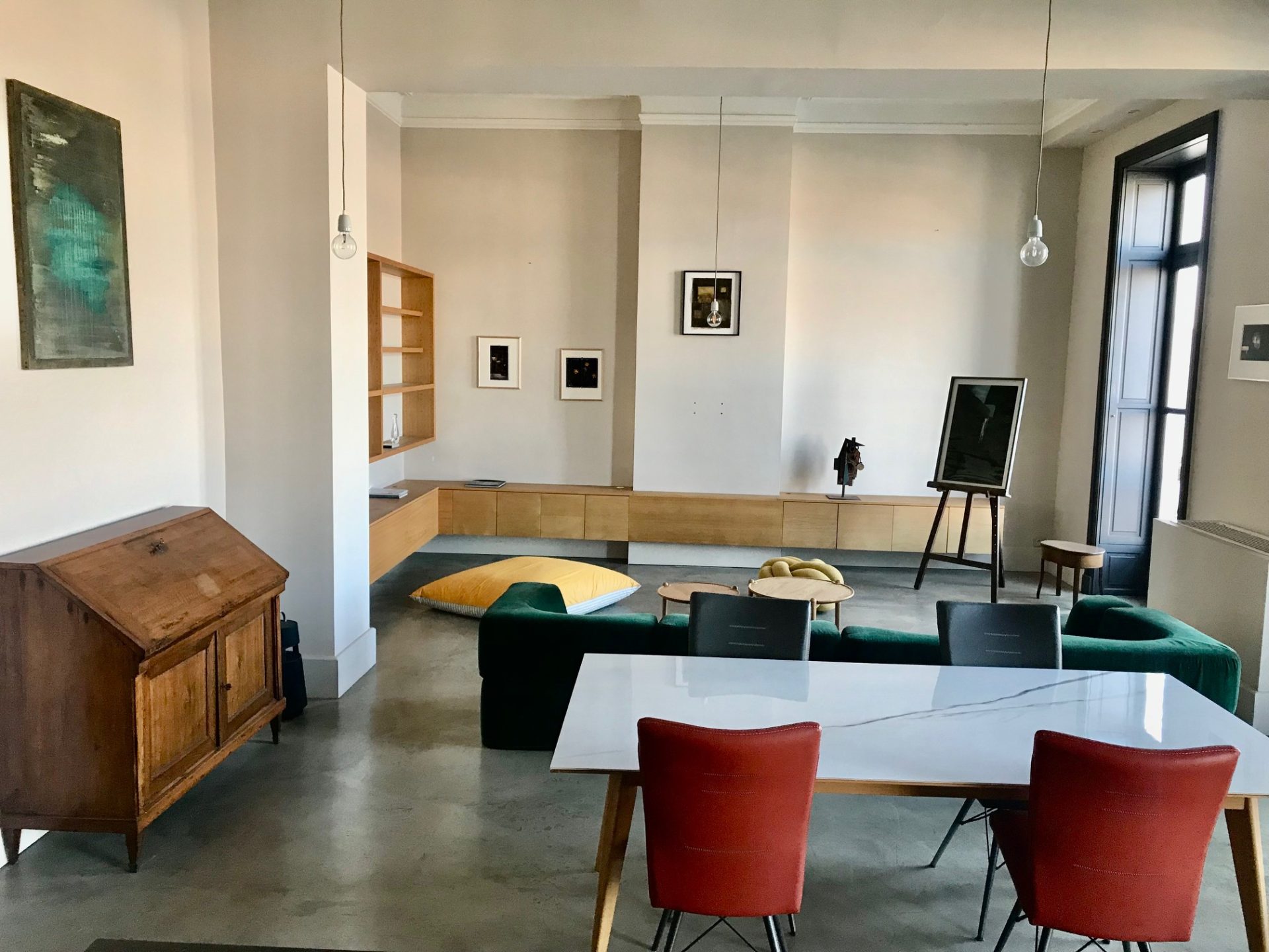 Élégant T2 climatisé vue canal