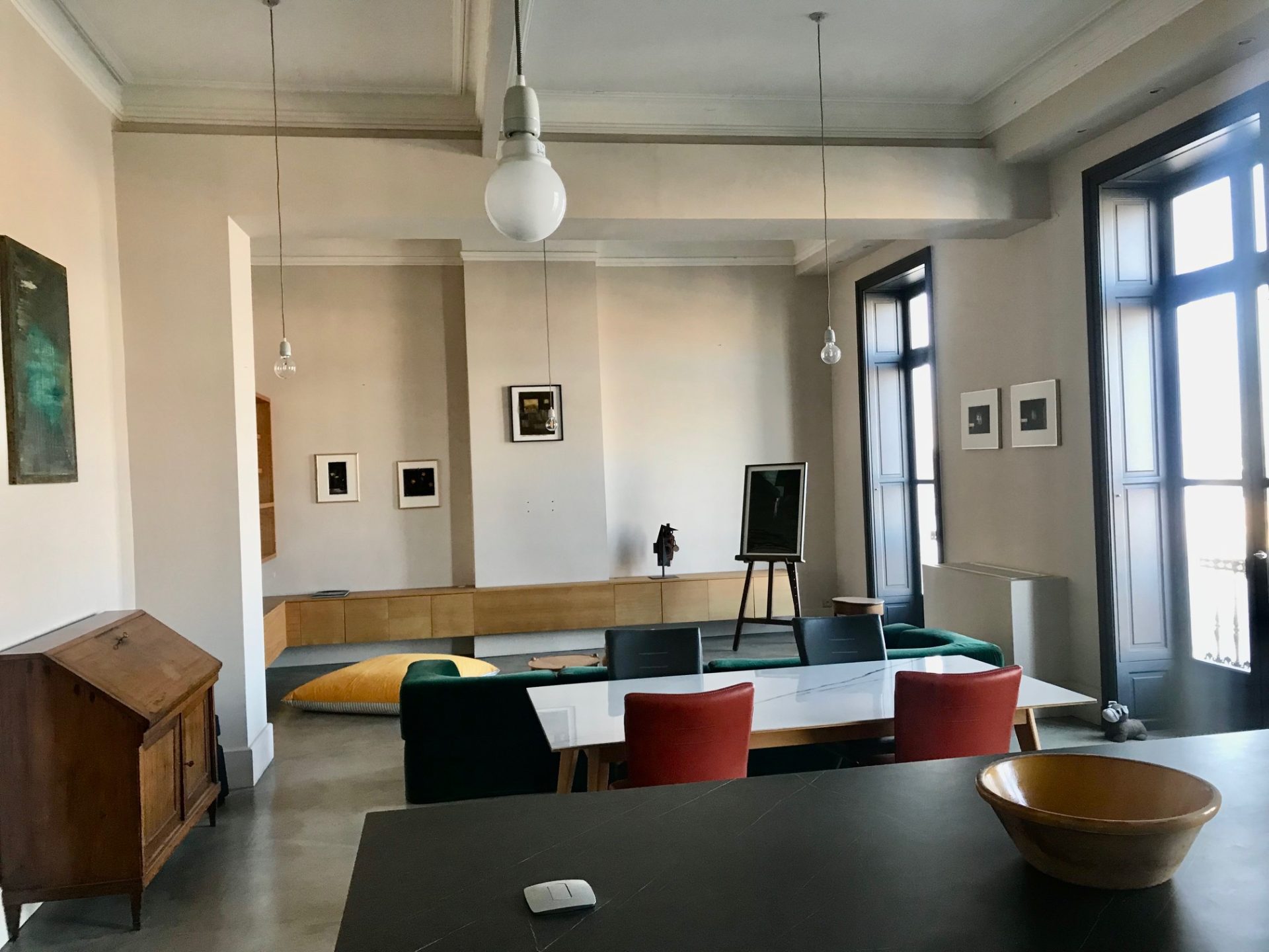 Élégant T2 climatisé vue canal