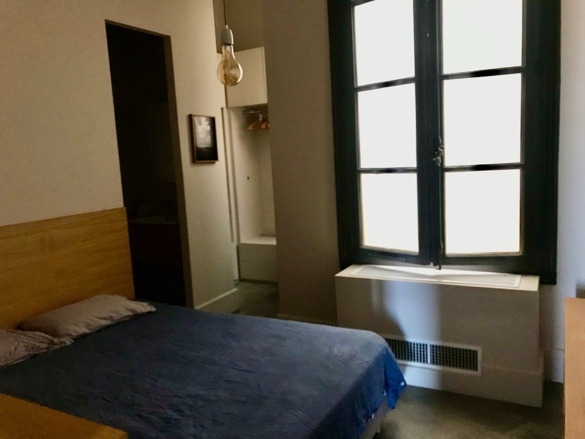 Élégant T2 climatisé vue canal