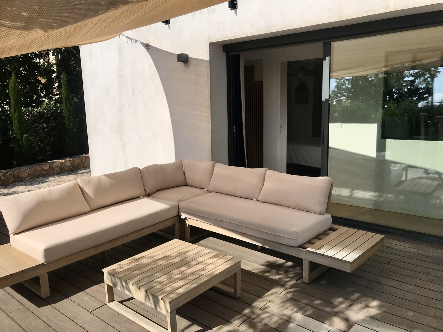 Villa piscine Saint Clair Sémaphore vue ville et mer