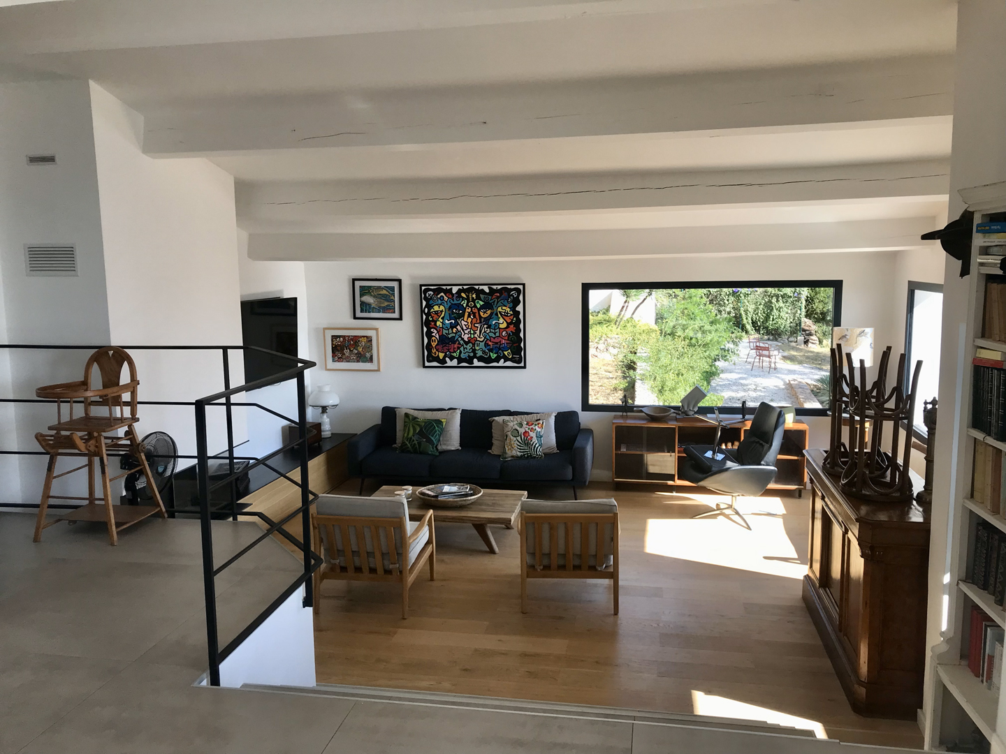 Villa piscine Saint Clair Sémaphore vue ville et mer