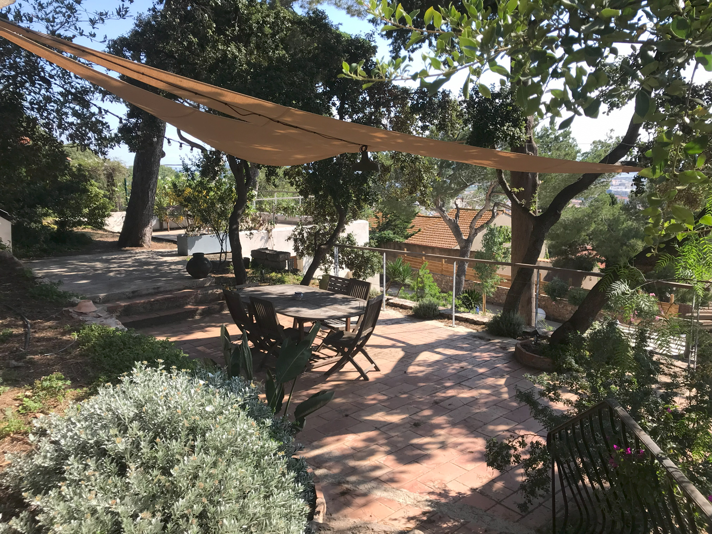 Villa piscine Saint Clair Sémaphore vue ville et mer