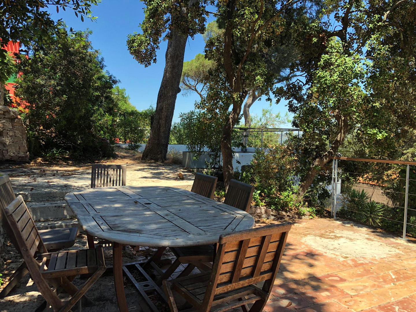 Villa piscine Saint Clair Sémaphore vue ville et mer