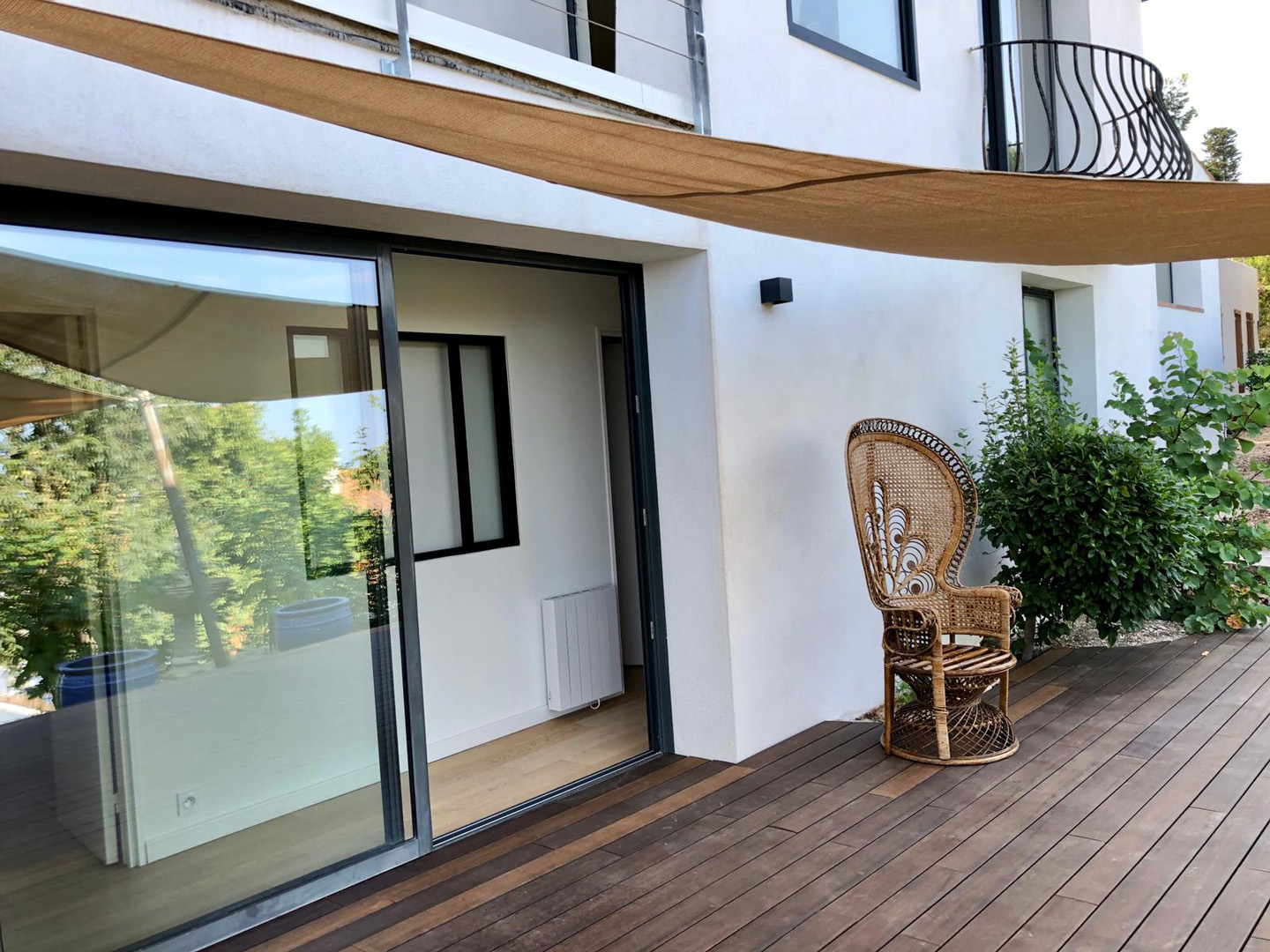 Villa piscine Saint Clair Sémaphore vue ville et mer