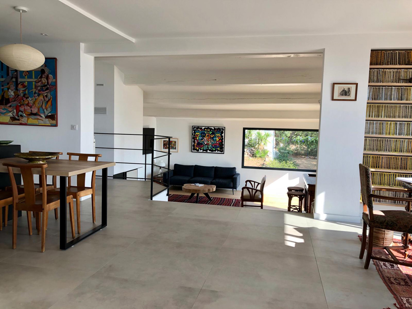 Villa piscine Saint Clair Sémaphore vue ville et mer